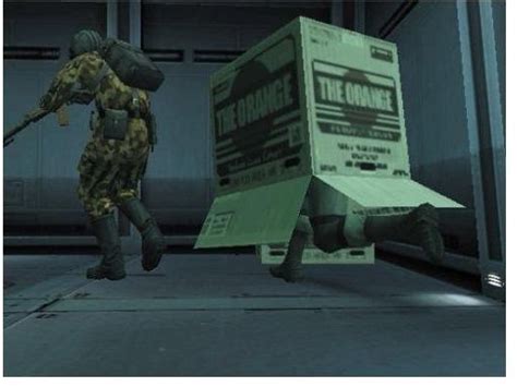 metal gear sold box|metal gear solid box hiding.